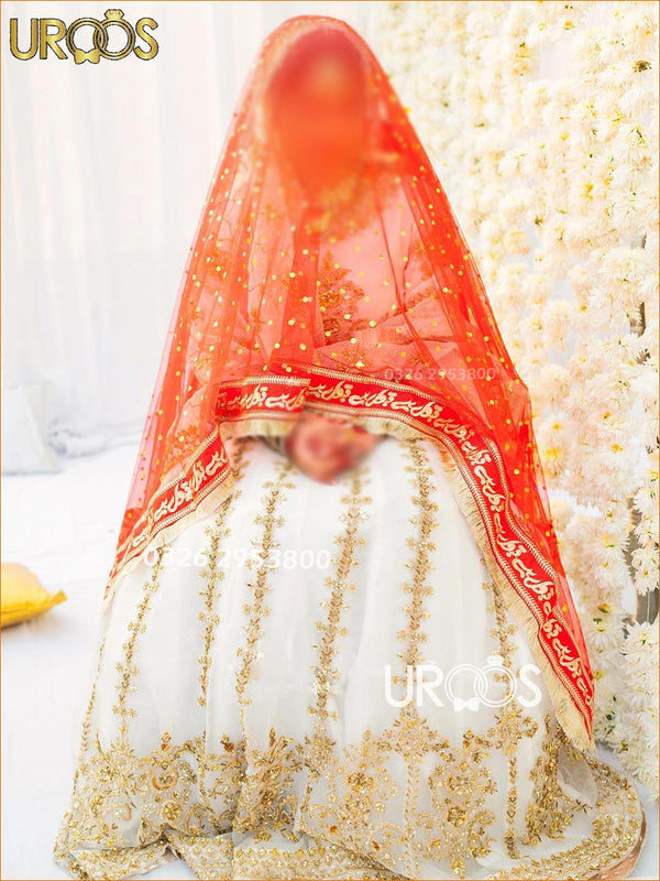 Qubool Hai - The Golden Embrace Dupatta