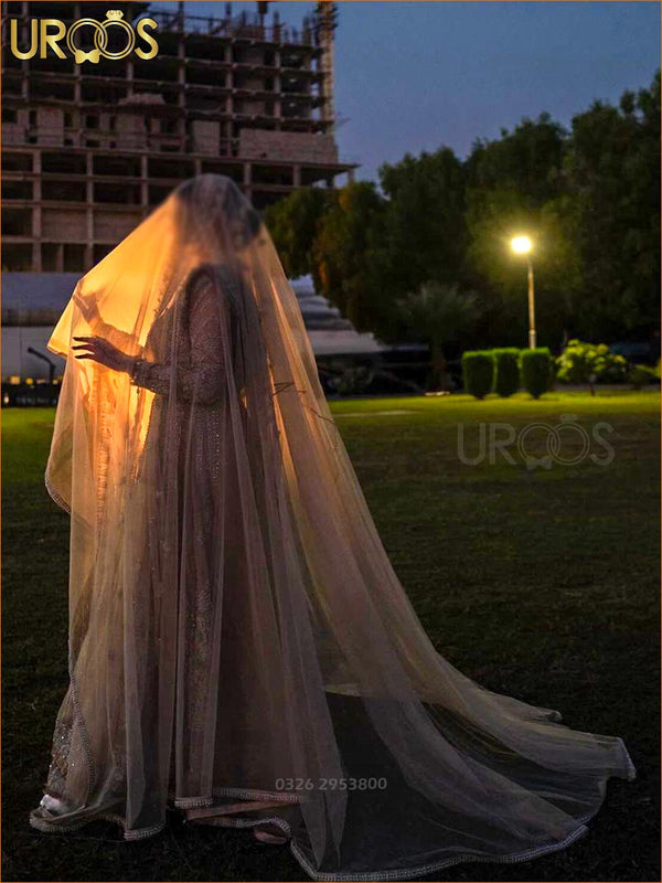 Shaam-e-Uroos – Evening Glow Bridal Veil