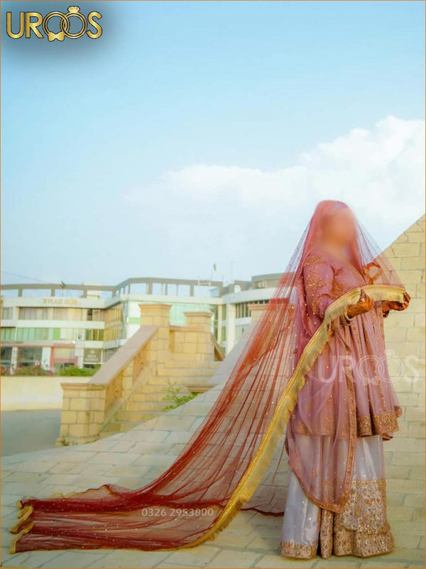 Suroor-e-Lal – Royal Red Nikah Veil