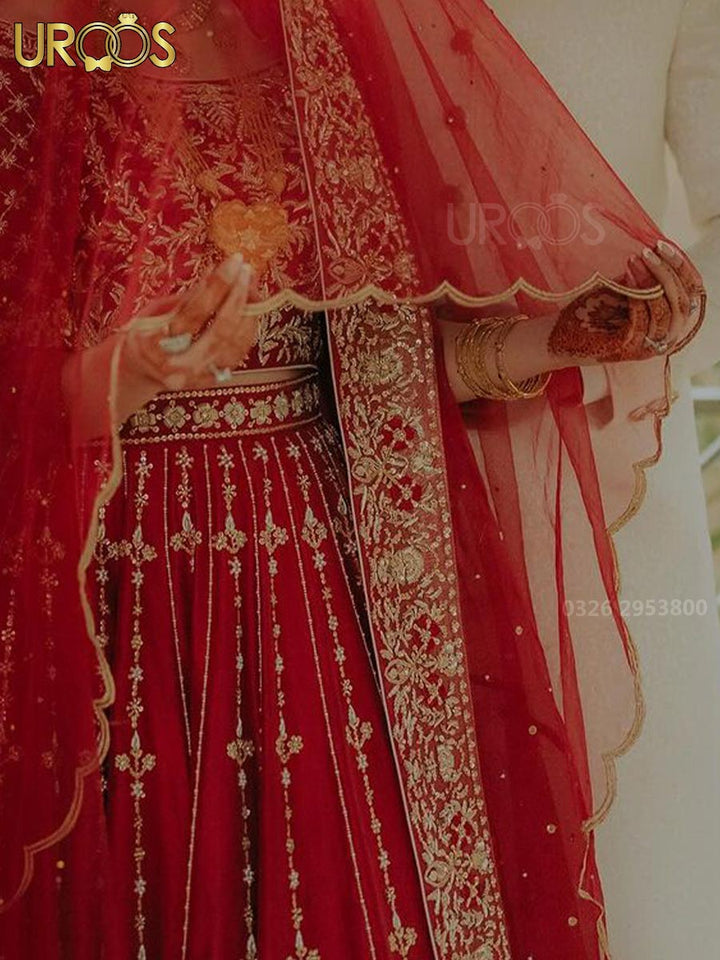 Nagma e Rouge (Cutwork Elegance Veil)