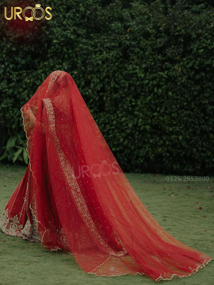 Nagma e Rouge (Cutwork Elegance Veil)